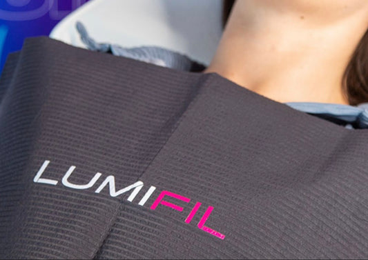 Lumifil logózott előke FEKETE